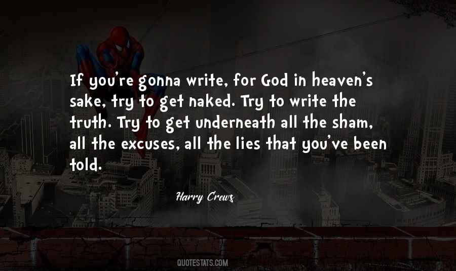 Harry Crews Quotes #1006155