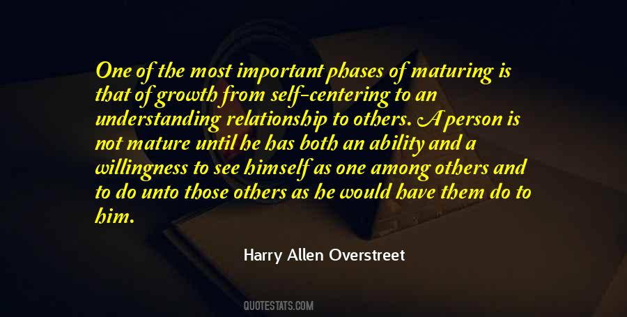 Harry Overstreet Quotes #281713