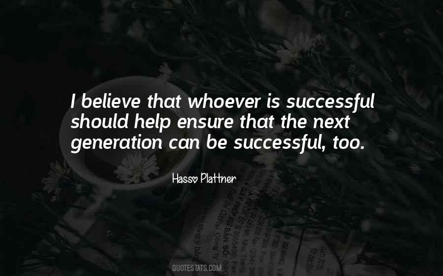 Hasso Plattner Quotes #1506306