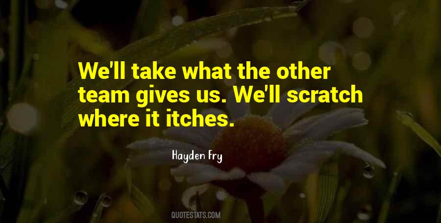 Hayden Fry Quotes #1356357