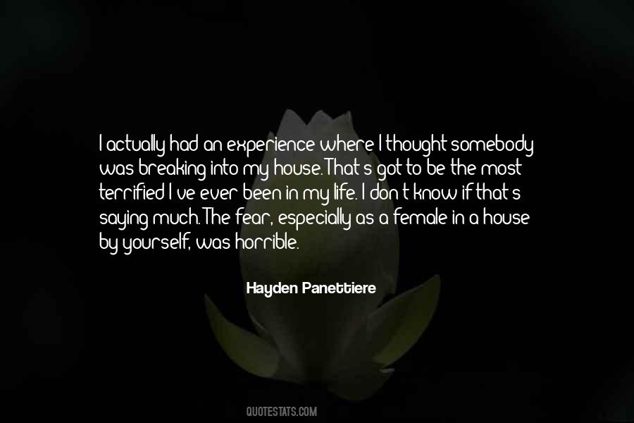 Hayden Panettiere Quotes #108437