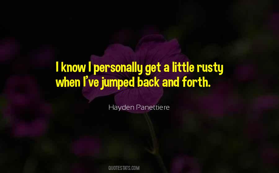 Hayden Panettiere Quotes #663574