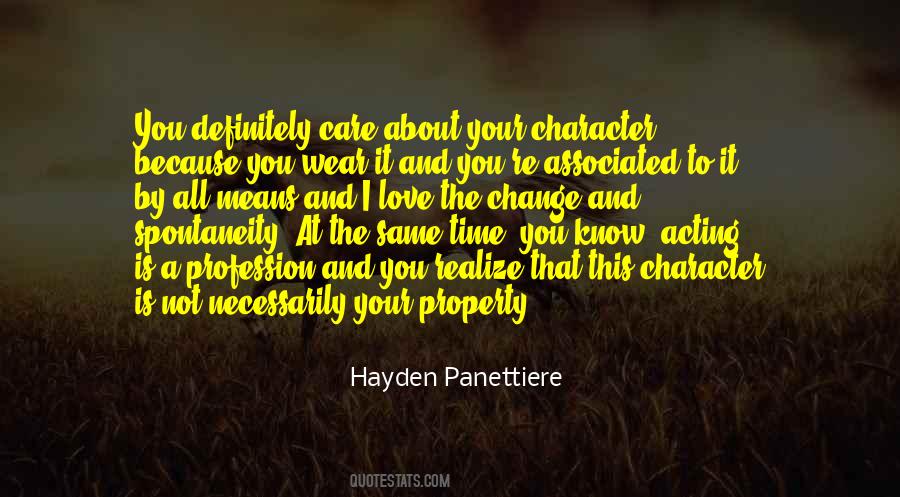 Hayden Panettiere Quotes #699402