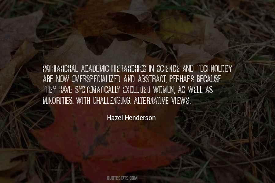 Hazel Henderson Quotes #994190