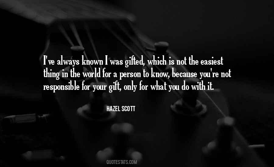 Hazel Scott Quotes #1669781