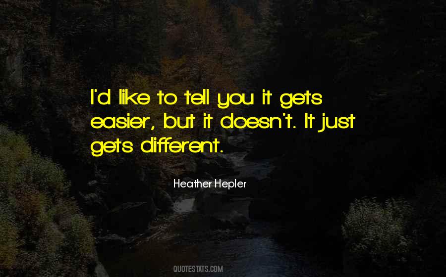 Heather Hepler Quotes #1248006