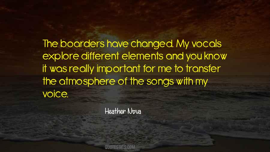 Heather Nova Quotes #829701