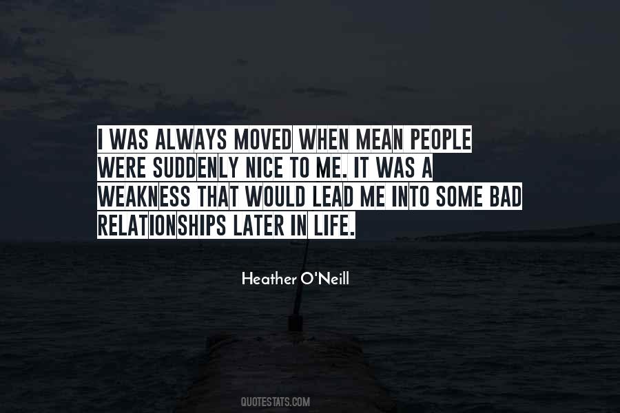 Heather O'neill Quotes #1172693