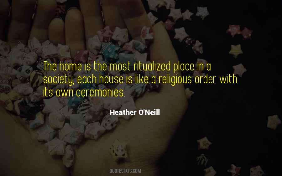 Heather O'neill Quotes #455400