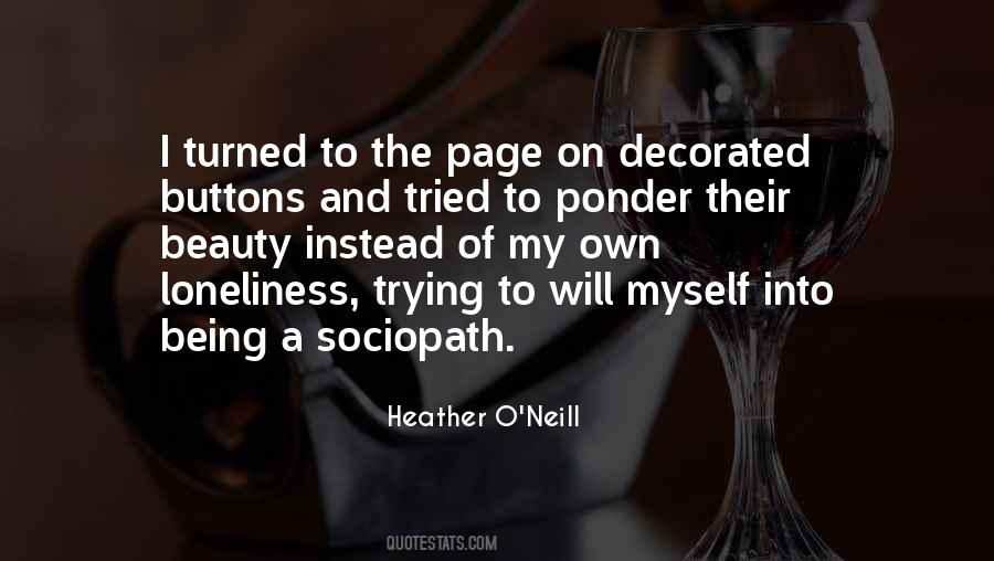Heather O'neill Quotes #884287