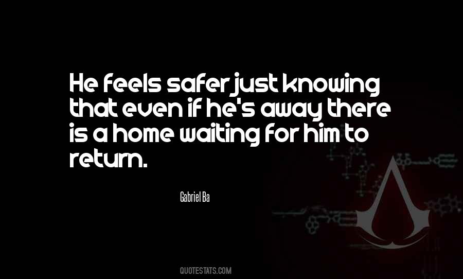 Quotes About Waiting For Someone To Return #1197595