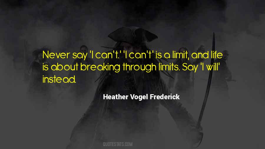 Heather Vogel Frederick Quotes #784596