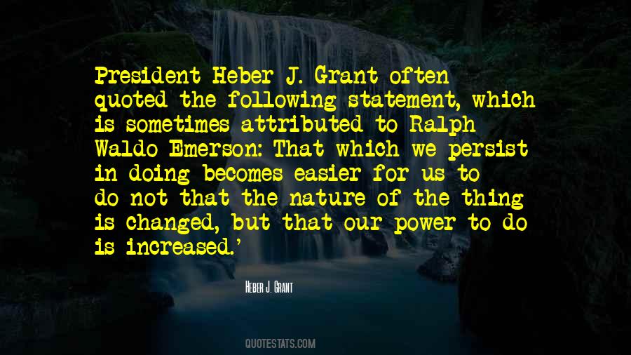 Heber J Grant Quotes #112534