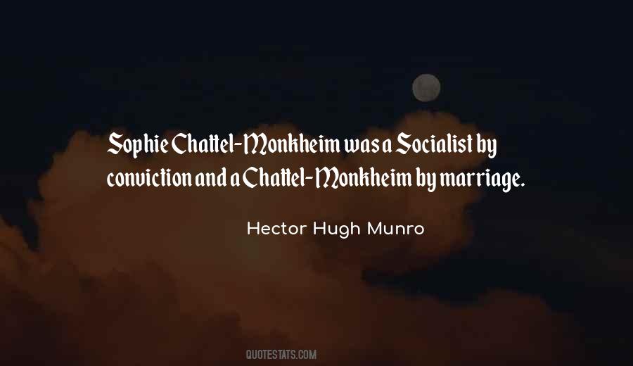 Hector Hugh Munro Quotes #1876607
