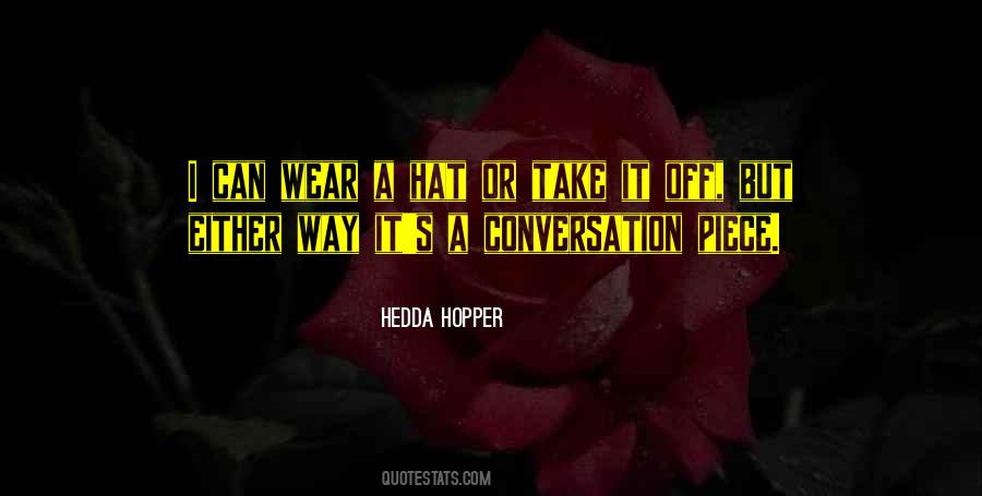 Hedda Hopper Quotes #103216