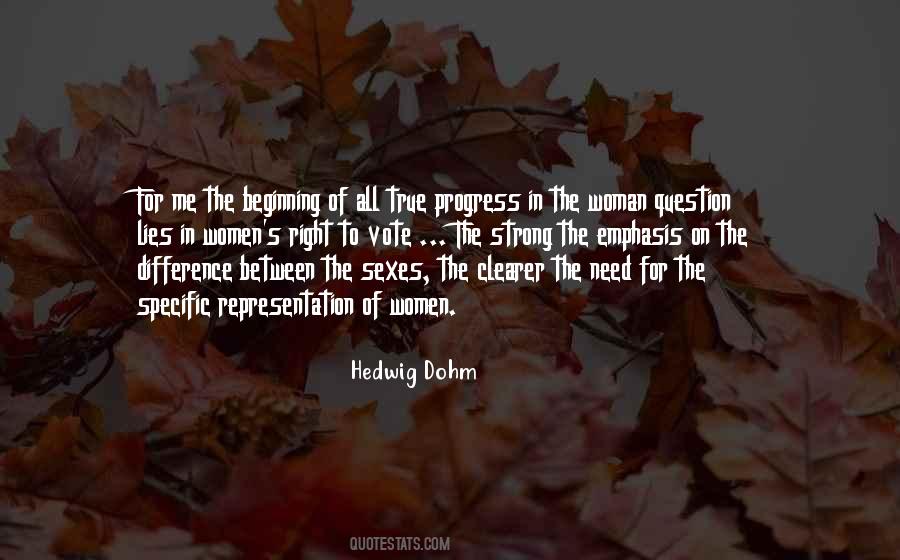Hedwig Dohm Quotes #701401
