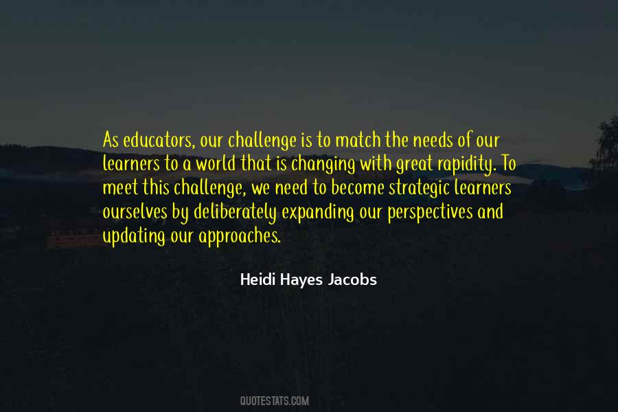 Heidi Hayes Jacobs Quotes #1686565