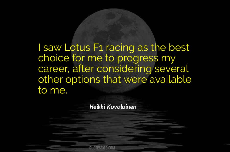 Heikki Kovalainen Quotes #353712