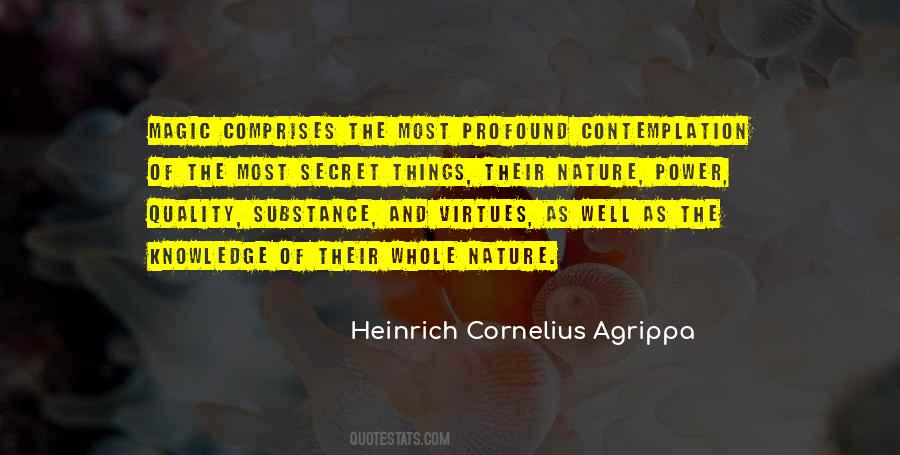 Heinrich Cornelius Agrippa Quotes #973134
