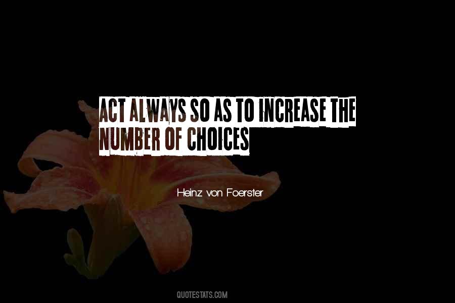 Heinz Von Foerster Quotes #1172362