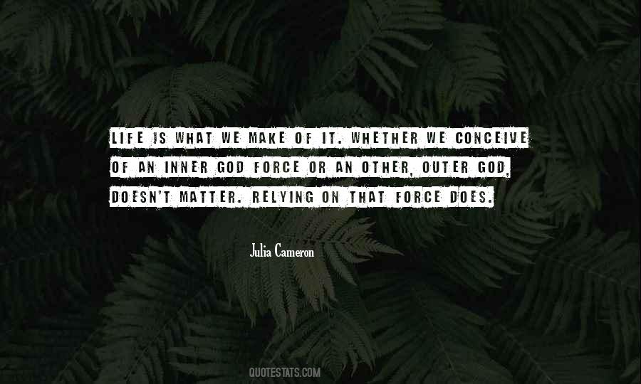 Quotes About Relying On God #1846817