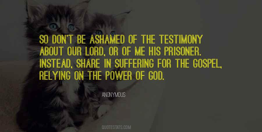 Quotes About Relying On God #334826