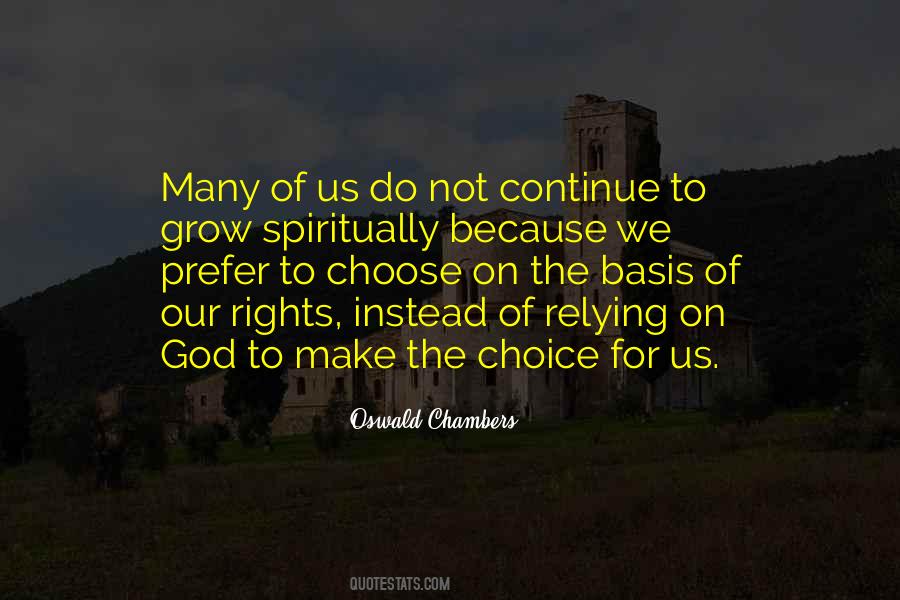 Quotes About Relying On God #597310