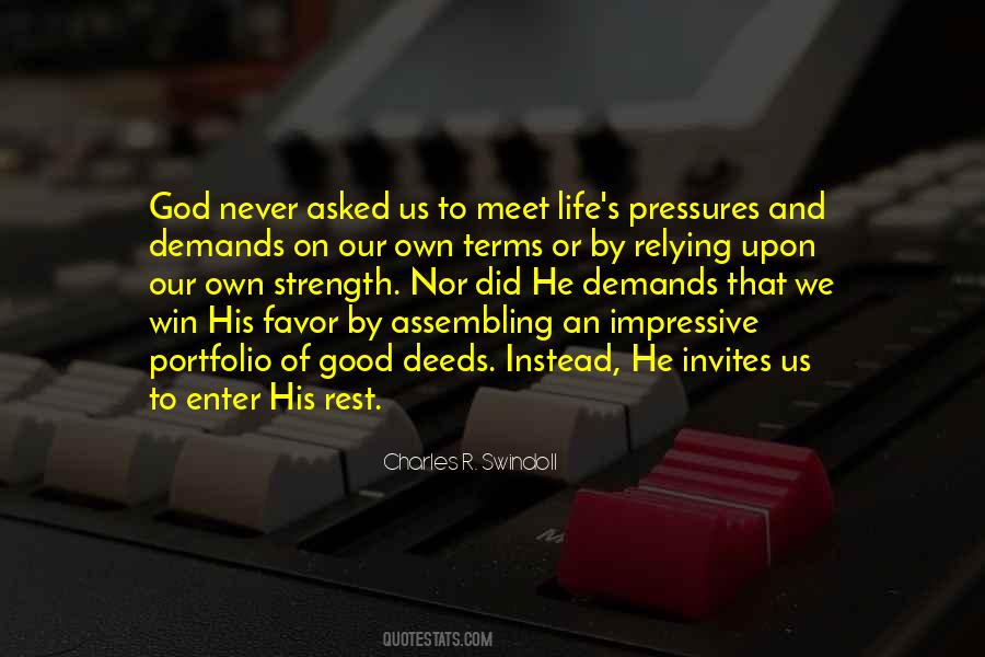 Quotes About Relying On God #858254
