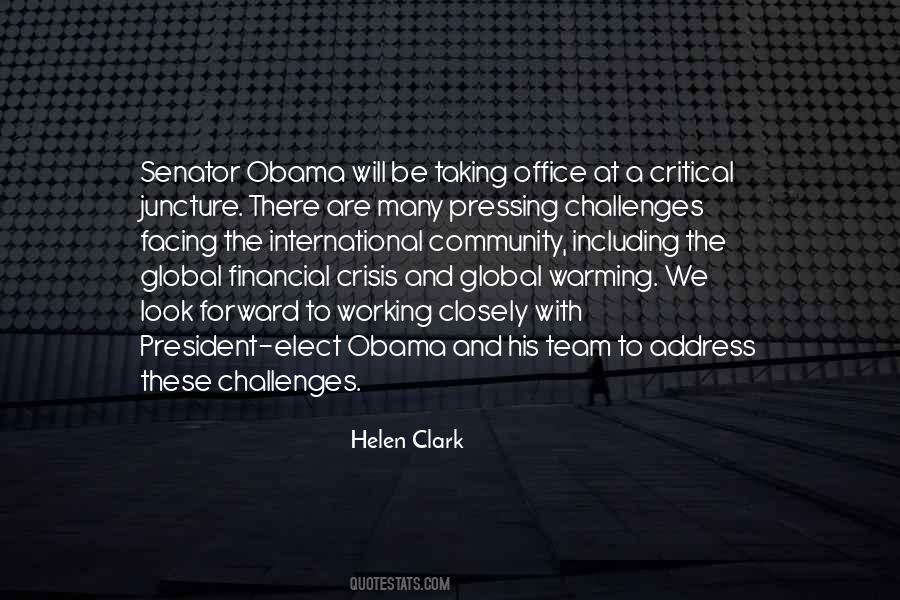 Helen Clark Quotes #1122877