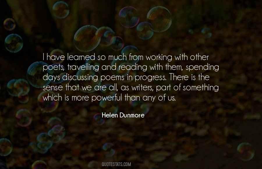 Helen Dunmore Quotes #1340365