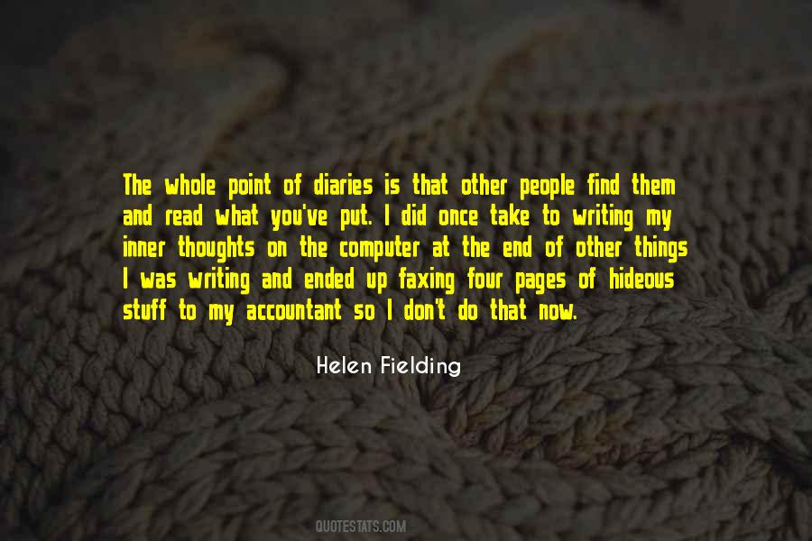 Helen Fielding Quotes #87259