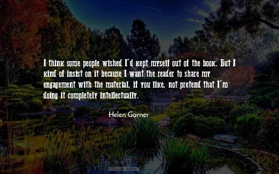Helen Garner Quotes #105714
