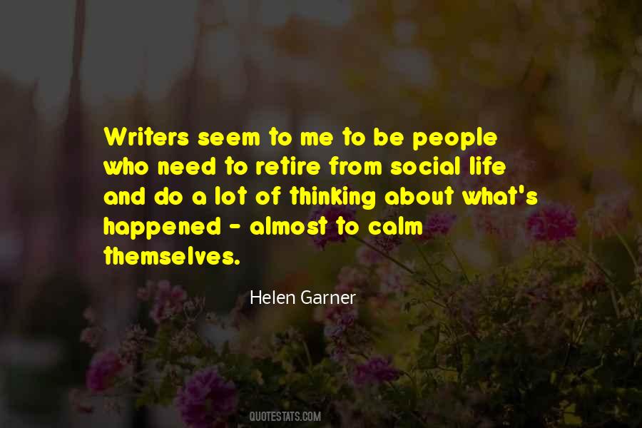 Helen Garner Quotes #81227