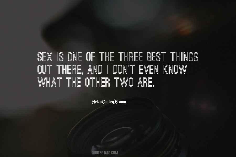 Helen Gurley Brown Quotes #848125