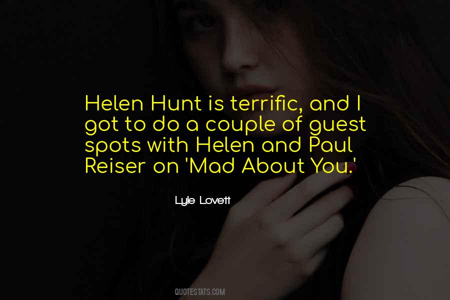 Helen Hunt Quotes #1616414