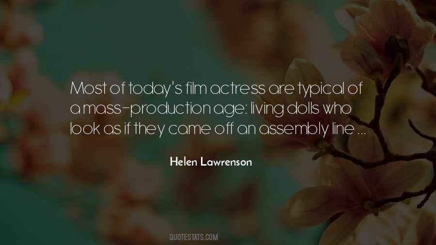 Helen Lawrenson Quotes #725952