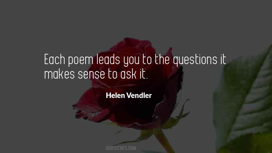 Helen Vendler Quotes #1488513