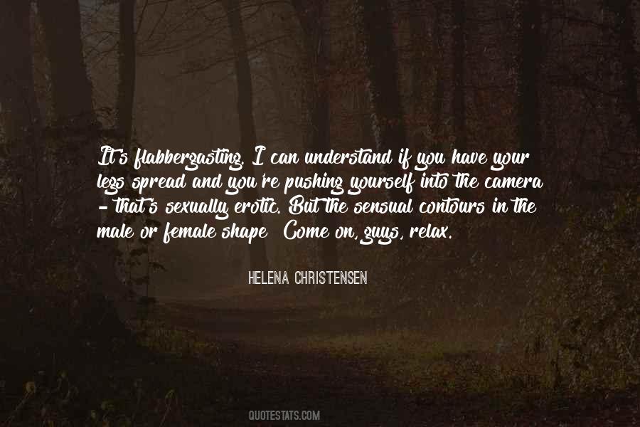 Helena Christensen Quotes #232696