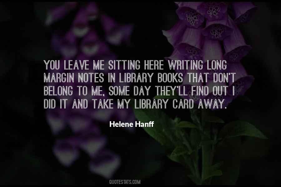 Helene Hanff Quotes #902789