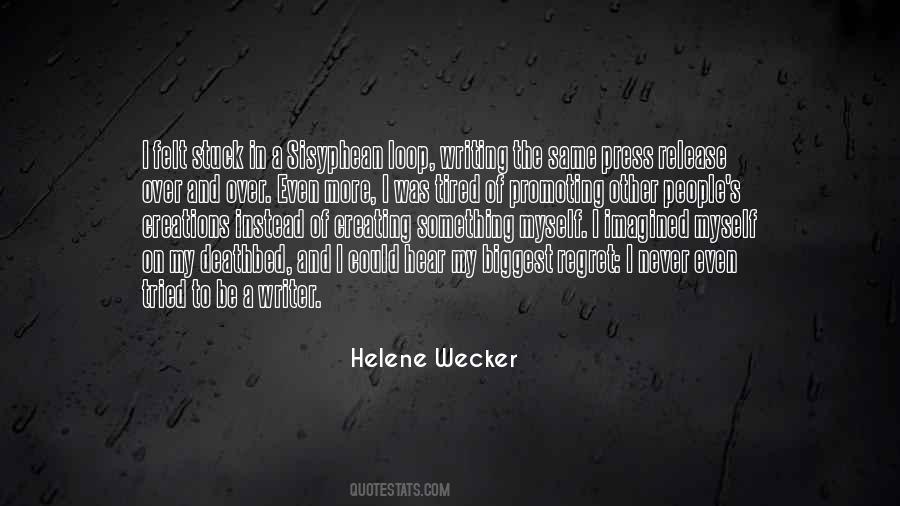 Helene Wecker Quotes #292930