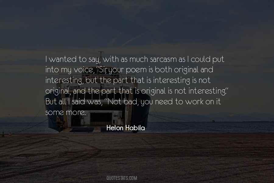 Helon Habila Quotes #219330