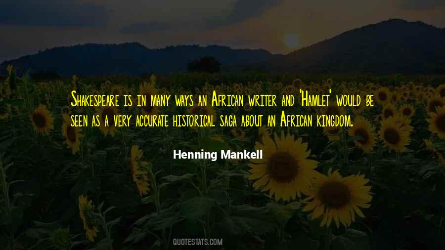 Henning Mankell Quotes #1090823