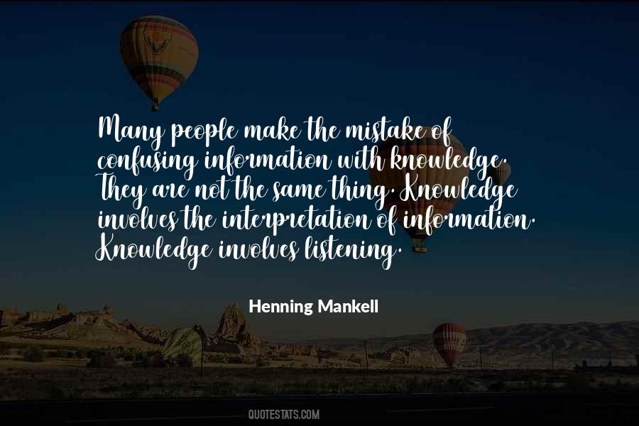 Henning Mankell Quotes #128560