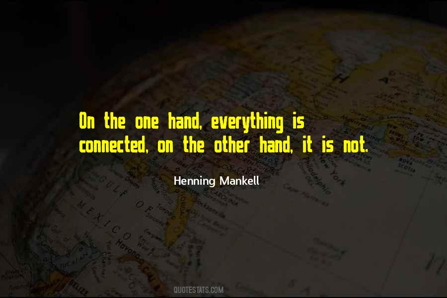 Henning Mankell Quotes #349355