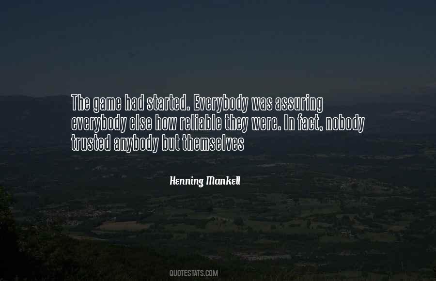 Henning Mankell Quotes #432890
