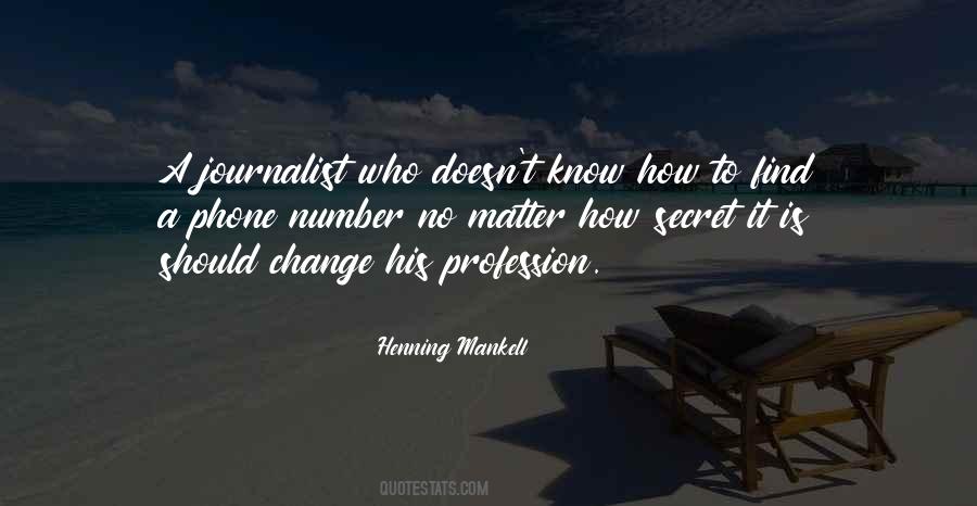 Henning Mankell Quotes #894652