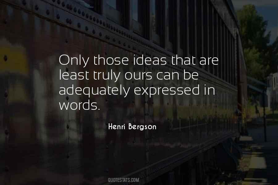 Henri Bergson Quotes #1177433