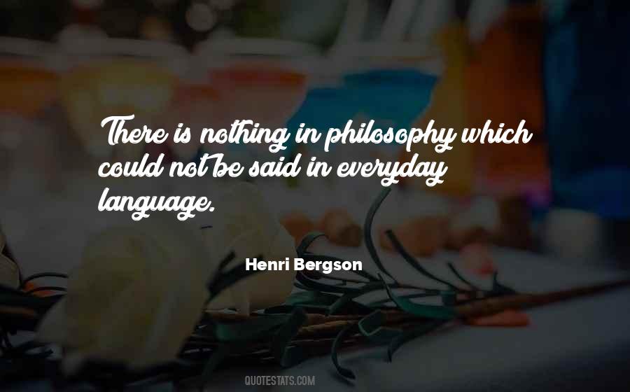 Henri Bergson Quotes #1367637