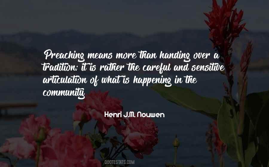 Henri J M Nouwen Quotes #179238