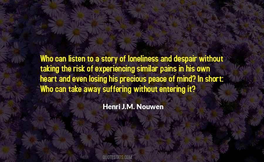 Henri J M Nouwen Quotes #794337